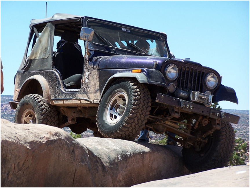 Mike Martinez off-roading